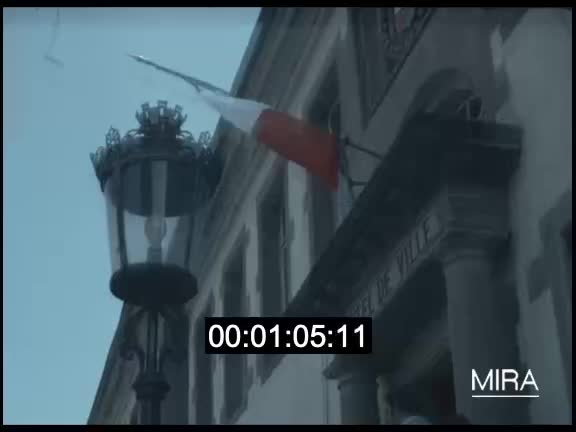 Président Giscard d'Estaing en visite à Thann -1