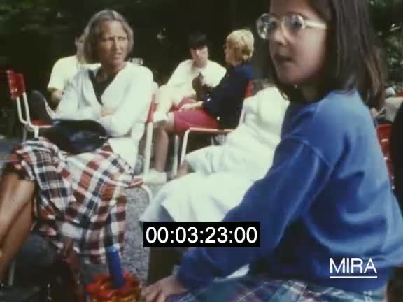 1985, fête d'école et vacances à Cannes