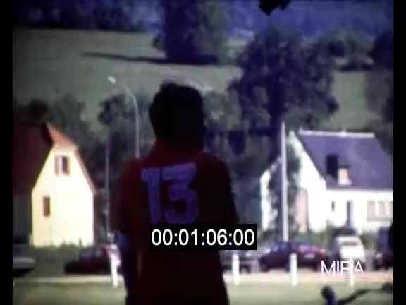 Match de football et conscrits à Lembach