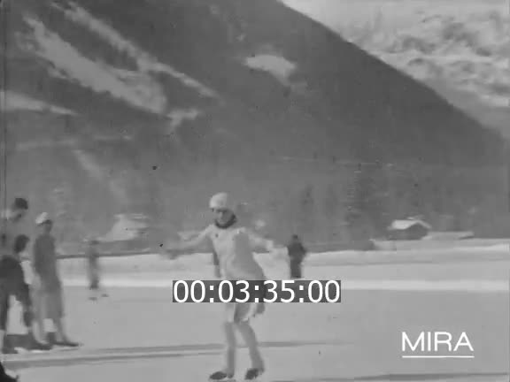 Patinage à Chamonix - Montée à Lognan