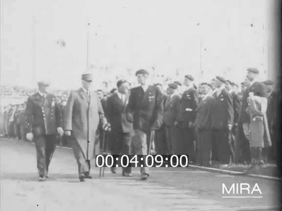 Premier anniversaire de la Légion des Combattants avec le maréchal Pétain