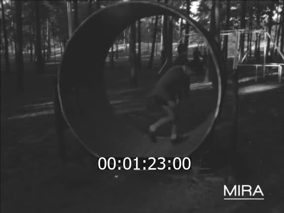 À l'aire de jeux du café Laiterie Kattekensberg à Anvers